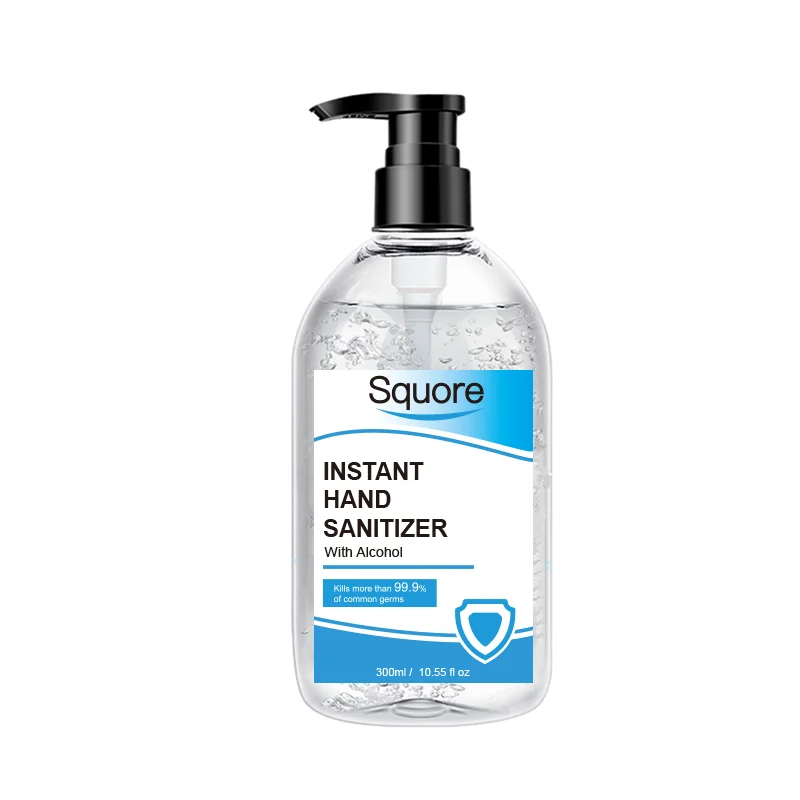 

250ml Disposable Household Hand Sanitizer Gel Quick-drying Alcohol Hands-Free Water Disinfecting Hand Wash Gel
