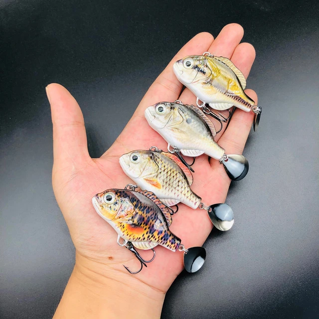 GREENSPIDER Sinking 3D Fish Eyes 60mm 35g Fishing Lure Bass Lure Hard Bait  Lifelike Artificial Wobblers