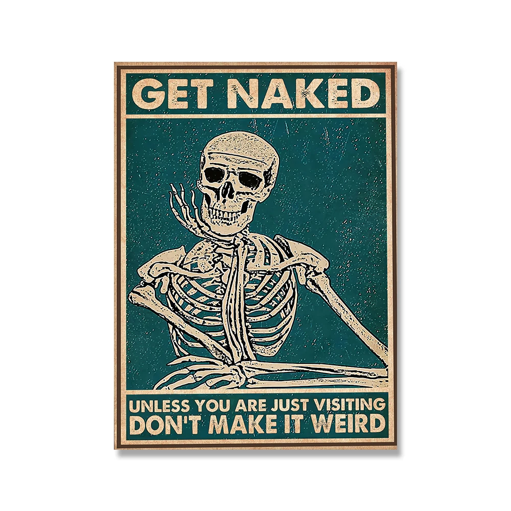 Skeleton-Mental-Skull-Poster-Lose-Your-Mind-Find-Your-Soul-Art-Print-Vintage-Get-Naked-Funny (5)
