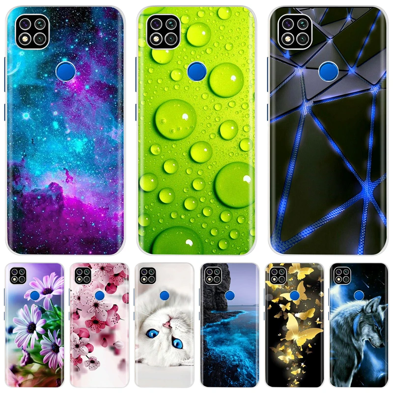 For Redmi 9C NFC Case on For Xiaomi Redmi 9C 9 C NFC Soft Silicone Back Cover Silicone Case For Redmi 9C NFC Phone Cover Fundas