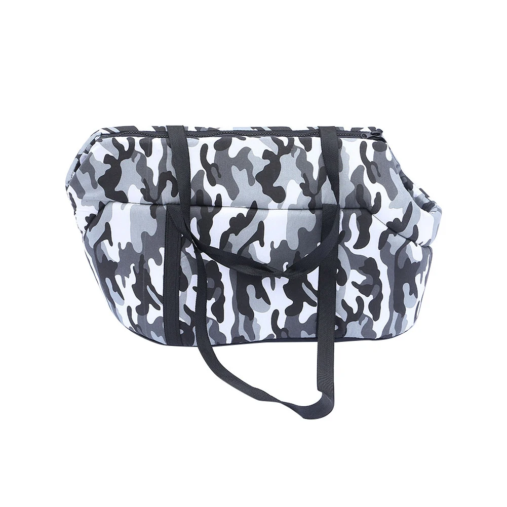 Спальный подарок, модная переноска для собак, камуфляжная сумка для щенков, сумка для путешествий на молнии, сумка для питомцев, устойчивая к грязям, многофункциональная