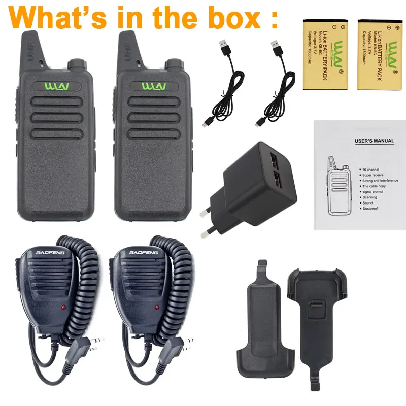 2PSAnd2psmicrophone WLN KD-C1 мини иди и болтай Walkie Talkie UHF приемно-передающая радиоустановка 5 Вт мини Портативный 2 Way Радио УВЧ 400-470Mh радио иди и болтай Walkie Talkie - Цвет: 2PSAnd2psmicrophone