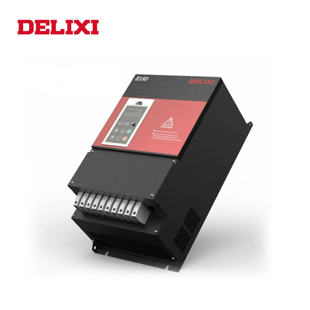 Преобразователь частоты DELIXI 220 В кВт 3 фазный вход выход 50 Гц 60 DC VFD Регулируемый