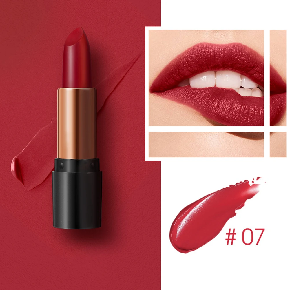 ROSALIND 4g Matte Waterproof Lasting Moisturizing Lipstick Lip Gloss Cosmetics Makeup Lipstick Long-Lasting Matt Lipstick ROSALIND 4g Matte Waterproof Lasting Moisturizing Lipstick Lip Gloss Cosmetics Makeup Lipstick Long-Lasting Matt Lipstick
