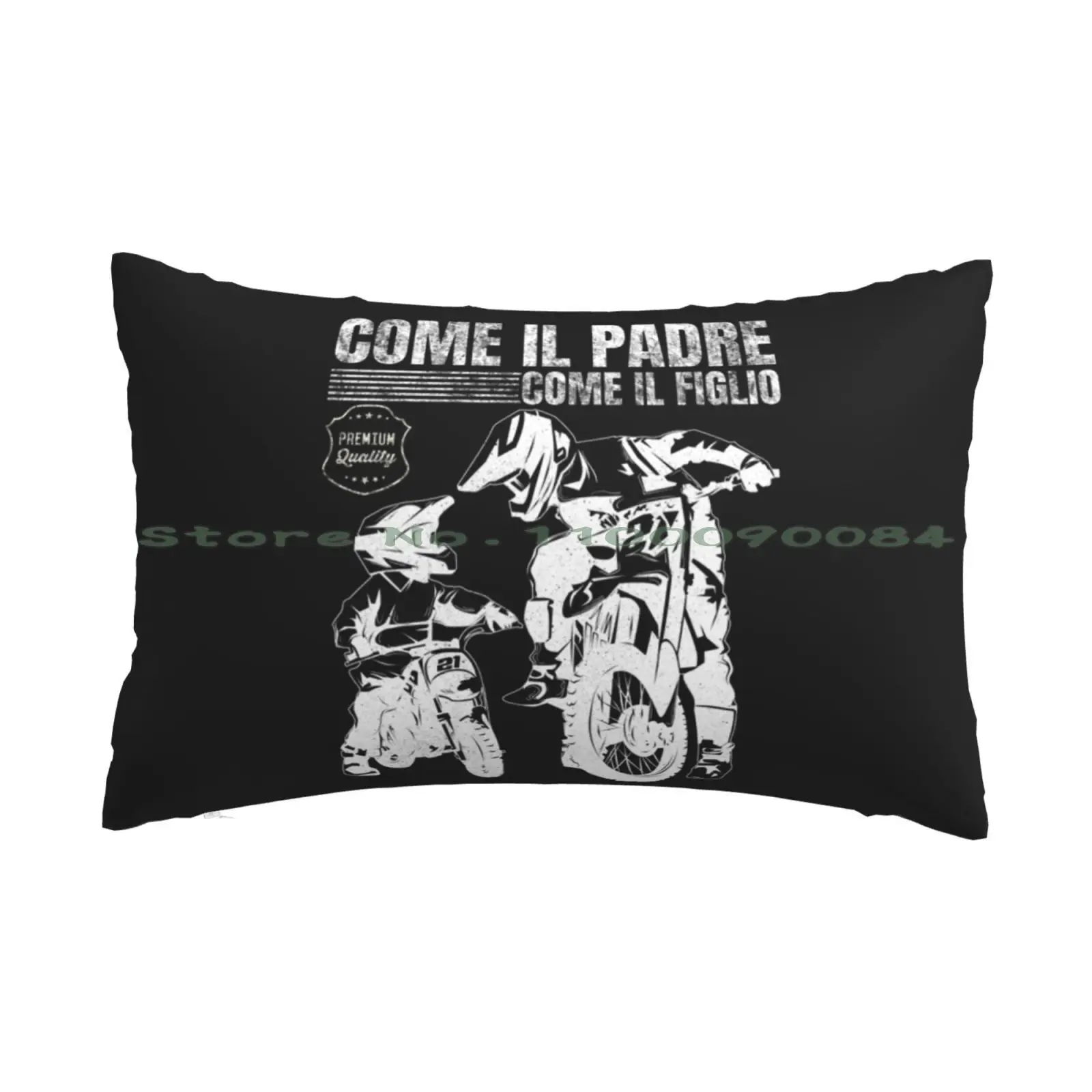 Regalo Motocross Completo Padre E Figlio Deviti Federa 20X30 50*75 Divano Camera Da Letto Manatees Seal Sea Lion Ocean Water