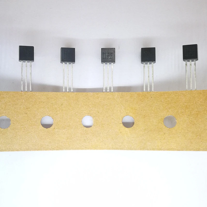 Sensor de temperatura DS1820 original, nuevo, DS18S20 18 s20, back TO ...