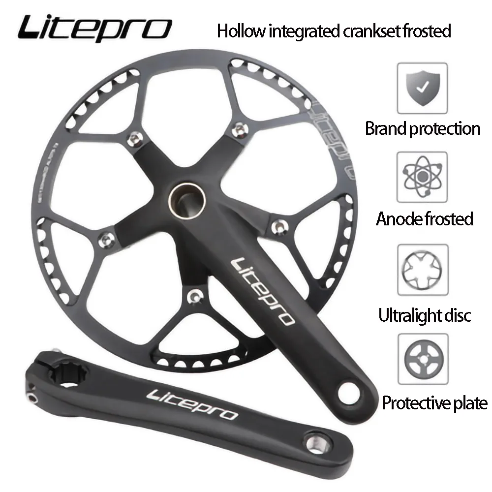 Litepro-130BCD ũũ Ʈ 170mm, ̽ ε  üθ ũũ Ʈ 53/56/58T  ӵ Ŭ ǰ