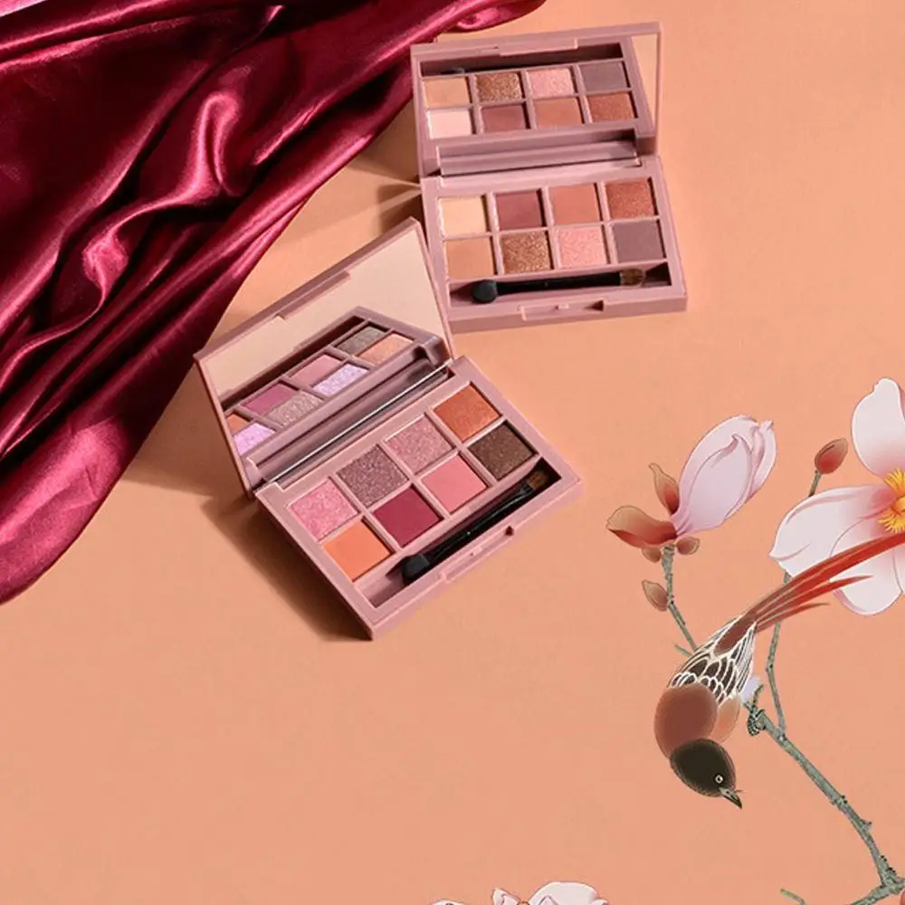 Удерживайте LIVE Taoyuan Secret Eye Shadow Disk Parity Net Red Lazy Vibrato Matte китайский макияж глянцевый