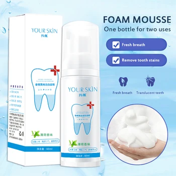 

New Tooth Mousse Tooth Whitening Tooth Powder Oral Cleansing Breath Freshener Baking Soda Tooth Paste Tooth Mousse TSLM1