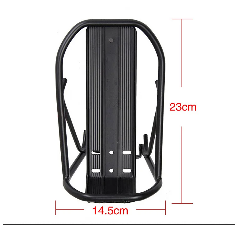 DannyKarl высокопрочный алюминиевый сплав Pet велосипедная сумка кронштейн горный велосипед передняя вилка полка для езды Перевозчик Универсальный