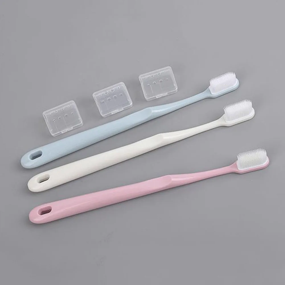 3 шт./компл.! антибактериальные сексуальные женские красочные Ванная комната ручной Зубная щётка здоровый ультра мягкие Нескользящие, что обеспечивает глубокое очищение кожи эргономичный Уход за полостью рта