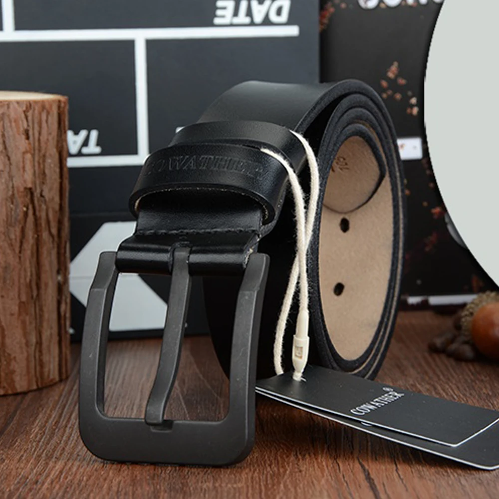 Луи Джейсон мужской ремень кожаный модный ретро высокое качество черная пряжка