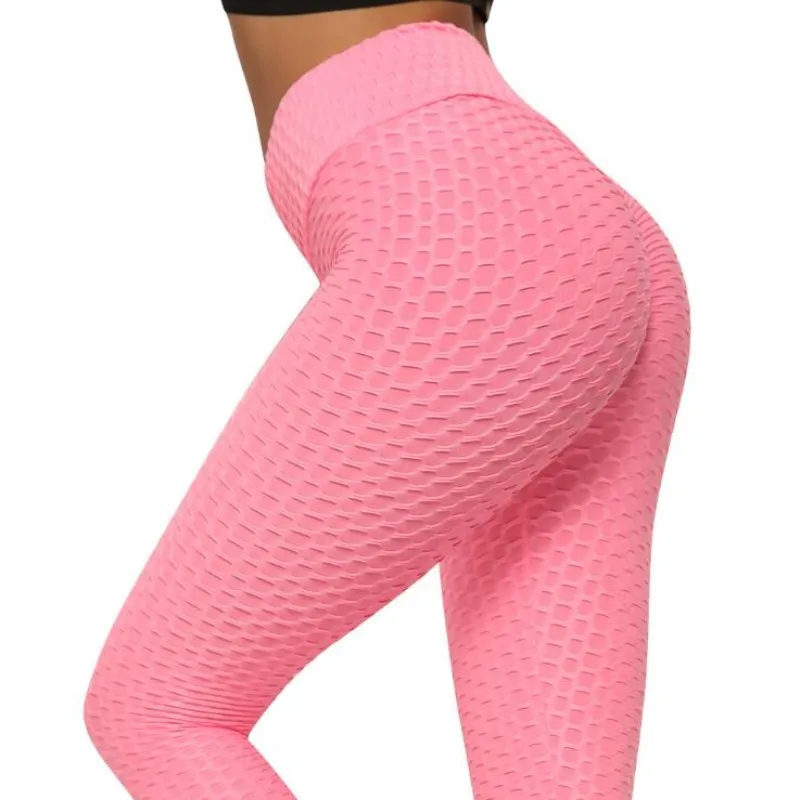 Женские штаны с высокой талией для фитнеса, сексуальные одноцветные штаны с пуш-ап эффектом для женщин, модные эластичные леггинсы, спортивные штаны для девочек Adventure Time
