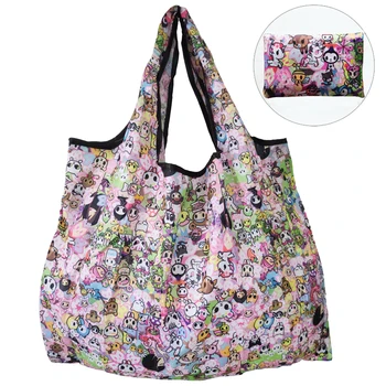 

Phander Foldable Recycle Shopping Bag Folding Reusable Shopping Tote Cartoon Animal ECO Portable Fruit Vegetable Grocery Bag