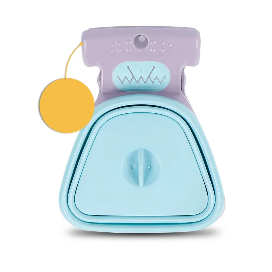 Мешок корма для собак Диспенсер складывающийся туристический Pooper Scooper полуют совок чистке Палочки на шнуровке с рисунком животного отходов Палочки er чистки товары для домашних животных
