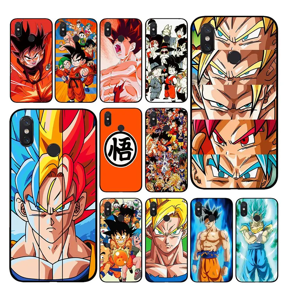 Dragon ball z goku комикс ТПУ чехлы для телефонов Xiaomi Redmi GO 4 5 6 7 Pro 4A 4X 5A 5Plus 6A задняя крышка