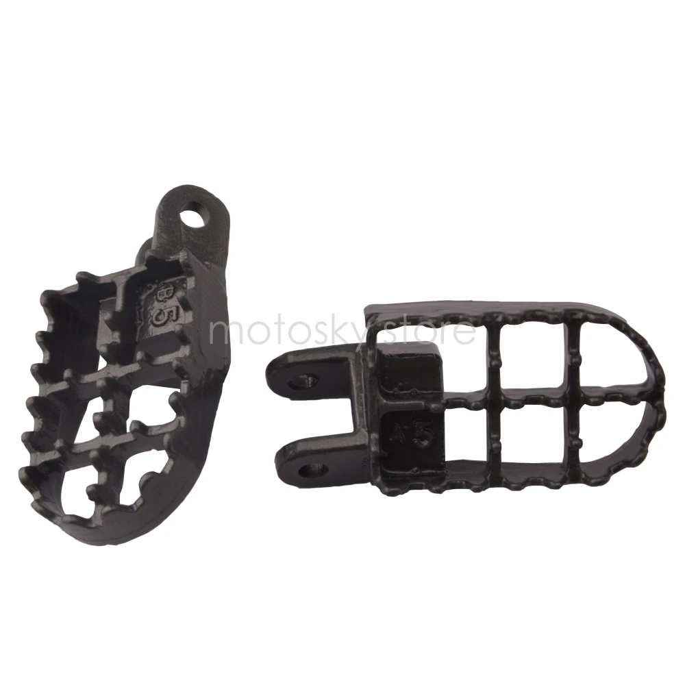

Motorcycle Foot Pegs Rests Pedals Footpegs Footrests For HONDA XR250 XR400 CR80 XR650L XR350R XR600R XR650R