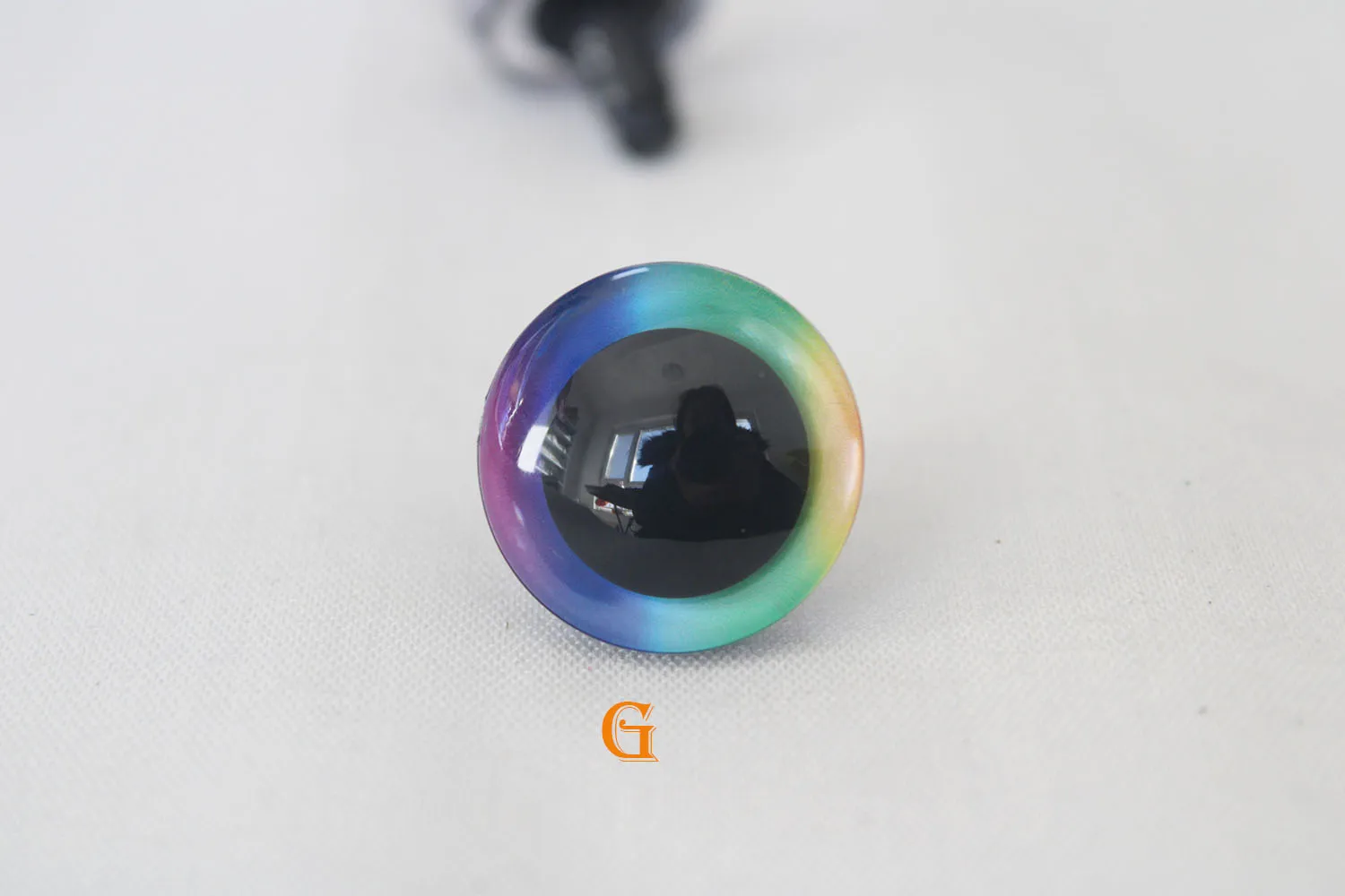 20pcs 9MM 12MM--35mm C10-- 3D LOVELY toy safety eyes 3D Rainbow doll eyes +  washer for  diy plush doll 16