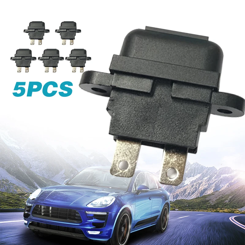 5 Pcs Fuse Holders Auto Blade Standard Car Fuses Socket Replacement For