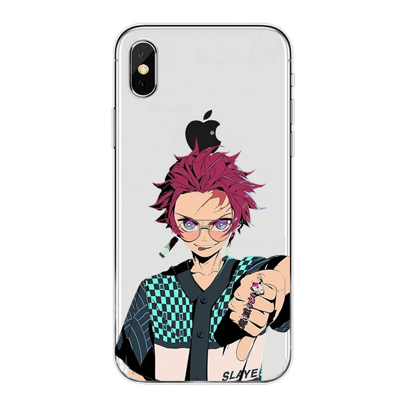 Kamado Nezuko Kimetsu no Yaiba Demon Slayer прозрачный мягкий чехол для iphone 8 7 6 plus 5 X XS XR MAX 11 11PRO 11MAX coque shell - Цвет: 7465
