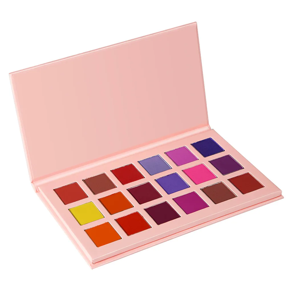 18 Color Beauty Glazed Professional Soft Glam Matte Eyeshadow Glitter Eye Shadow Palette Long Lasting Makeup Eyeshadow Pallete