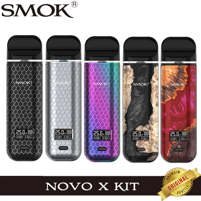 Tanie Oryginalny SMOK NOVO X Pod zestaw do e-papierosa bateria 800mAh 2ML Novo