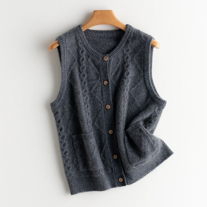 Winter/Autumn 100% Pure goat Cashmere Knitted