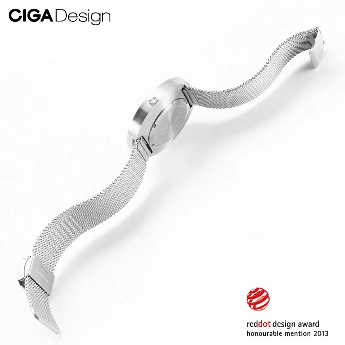 CIGA дизайн Топ Дизайн CIGA часы модные простые кварцевые часы стальной ремень красный горошек дизайн награда часы для мужчин студентов