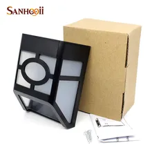 

LED Solar Lamp Plastic Solar Recharge Light For Corridor Garden Stairs Path Fence Wall Lighting ZM56