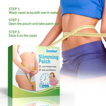 

20pcs/box Slimming Patch Navel Sticker Losing Weight Cellulite Fat Burner Belly Slim Patch Weight Loss Plaster Belly Waist Body