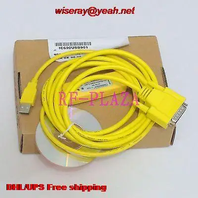 

DHL/EMS 10pcs Programming cable IC690USB901 for GE90-30 PLC win7 vista USB to RS422-A5