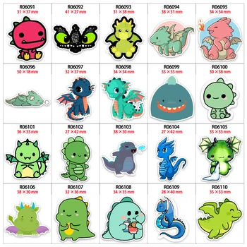 

Cute Dinosaurs Planar Resins for DIY Crafts Supplies Phone Shell Decoration Material 30pcs/lot R0609 R0610 R0611