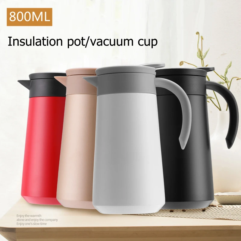 

Water Bottle Vacuum Cup Thermal Flask Home Mini Outdoor Coffee Maker 304 Stainless Steel Thermos Cup Men Women Student