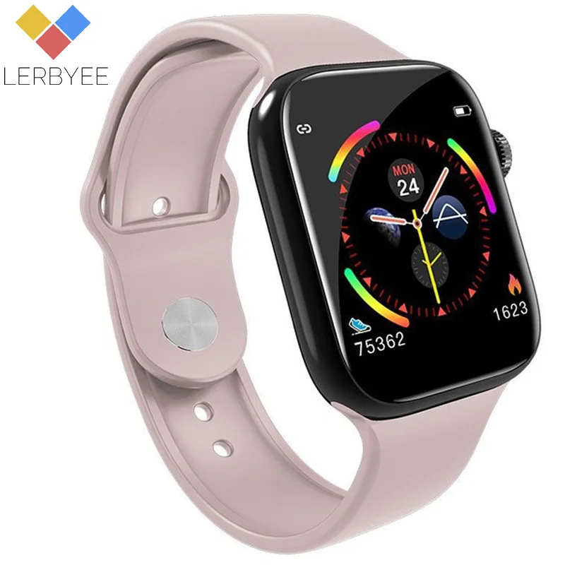 

Lerbyee Watch 4 Smart Bracelet Heart Rate Monitor Full Screen Touch Fitness Tracker Hs6620D Sport Mode Smart Band PK P70 B57
