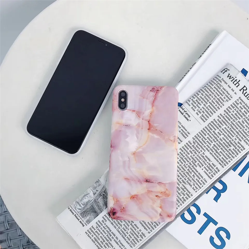 Классный Синий Розовый Камень Мраморный чехол для телефона funda huawei Nova 3 3i P20 pro lite