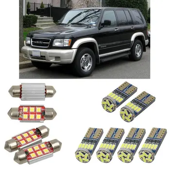 

Interior led Car lights For Isuzu trooper 3 bulbs for cars License Plate Light 6pc