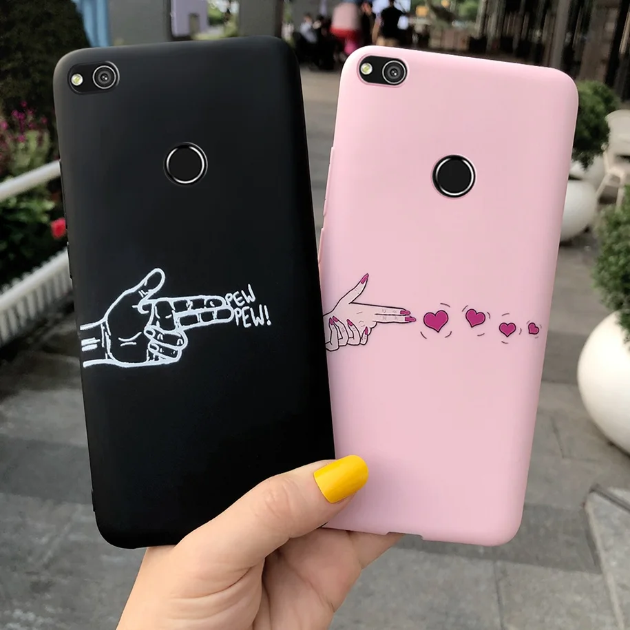 Honor 8 Lite чехол для huawei P8 2017 конфетный ТПУ силиконовый мягкий защитный P9 P9Lite