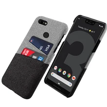 Для Google Pixel 3 3 XL 2 2 XL чехол в ретро-стиле украшениями в виде звёздочек; Материал: ткань держатель для карт тонкий жесткий PC задняя крышка для Google Pixel 3A 3A XL 4 4 XL чехол