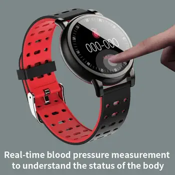 

Hot Sale Wristbands Classic Delicate Texture B8S 1.08 inch IPS Screen Smart Bracelet IP67 Heart Rate Monitor Fitness Tracker