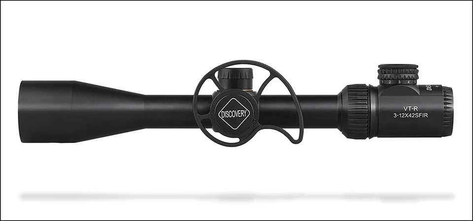 Оптика Дискавери винтовка scopeVTR3-12X42SFIR Большой маховик высокая стоимость-эффективный открытый охотничий прицел солнцезащитный козырек