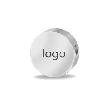 

50Pcs 316L Stainless Steel Blank Round Bead Custom Logo Love Metal Charm Beads For Jewelry Making Bracelet DIY Bead