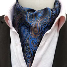 Masculino paisley negócios neckerchief moda clássica poliéster terno pescoço gravata banquete de casamento gravata masculino acessórios presente
