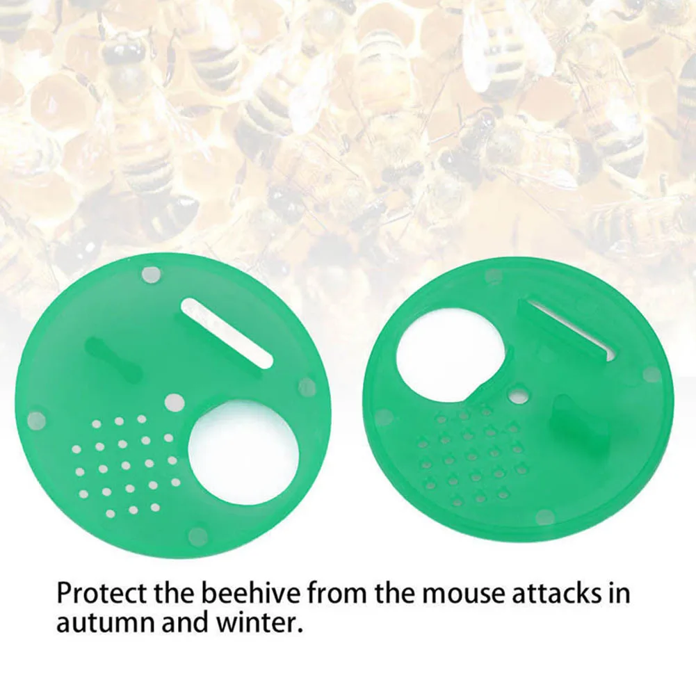 12 шт. защита входных ворот гнездо двери оборудование пчеловодства инструмент круглый Apicoltura доступ удобный пластиковый улей вентиляционные отверстия