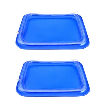 Children Toy Sand Table Indoor Multifunction Inflatable Baby Swimming Pool Fish Pond Blue Sand Table Kid Party Play 40*25cm 2pcs 6