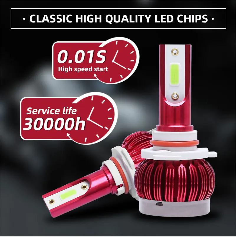 

Protable Headlight Led Bulbs Waterproof FS35 8000k H4 Led H7 H11 H1 9005 9006 6500lm Styling For Auto Car Automotivo