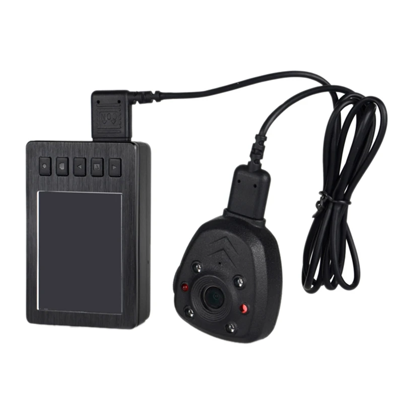 

Vd5000Ii + 502Hd 1080P 2.7 Inches Screen Law Enforcement Recorder Micro-Dvr with Night-Vision and Motion Detection Eu Plug