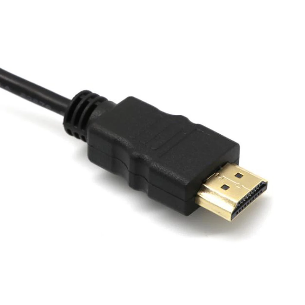DVI to HDMI Cable 1.8m, HDMI to DVI Cable Cord DVI-D to HDMI Adapter Cable for PC Laptop HDTV Porjector