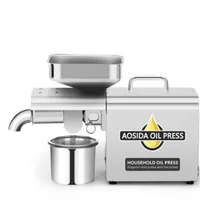 New Stainless Steel Oil Press Machine Commercial Home Oil Extractor Expeller Presser 110V or 220V available  Oil Press Cold 1
