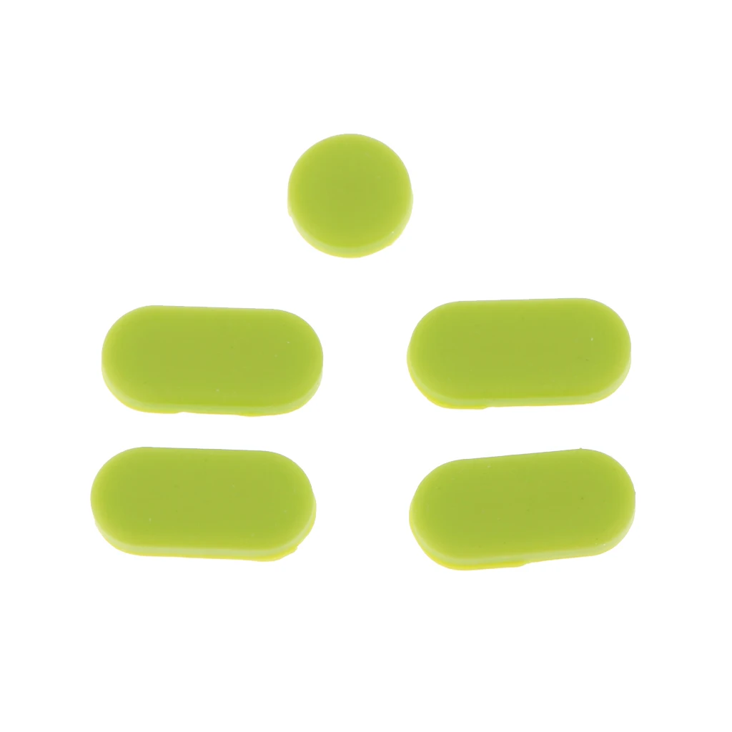 

5pcs/set Protective USB Ports Anti-Dust Plug Cover Stopper for MacBook Pro