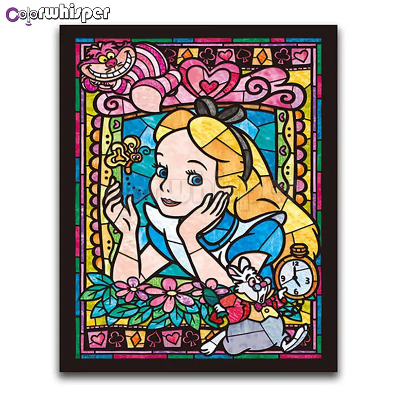 Алмазная картина 5D полный квадрат/круглый дрель мультфильм персонаж мышь принцесса кристальная вышивка картина вышивка крестиком Pic Z620 - Цвет: 11